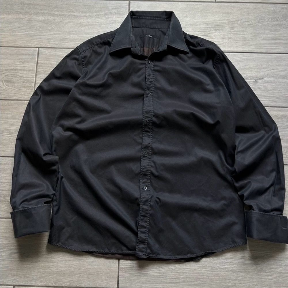 Gucci French Cuff Black Dress Shirt for Men